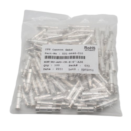 ITT031-8646-010标准圆形连接器端子接头